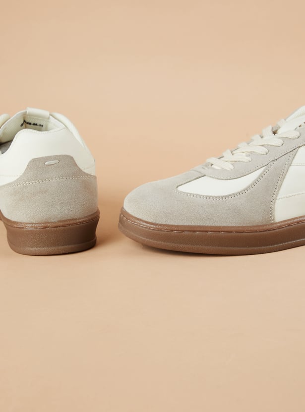 FORCA Solid Lace-Up Shoes