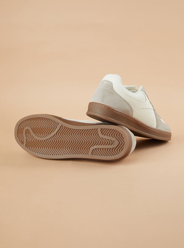 FORCA Solid Lace-Up Shoes