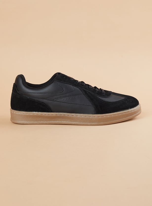 FORCA Solid Lace-Up Shoes