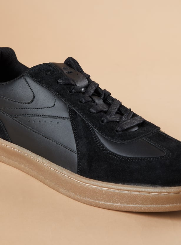 FORCA Solid Lace-Up Shoes