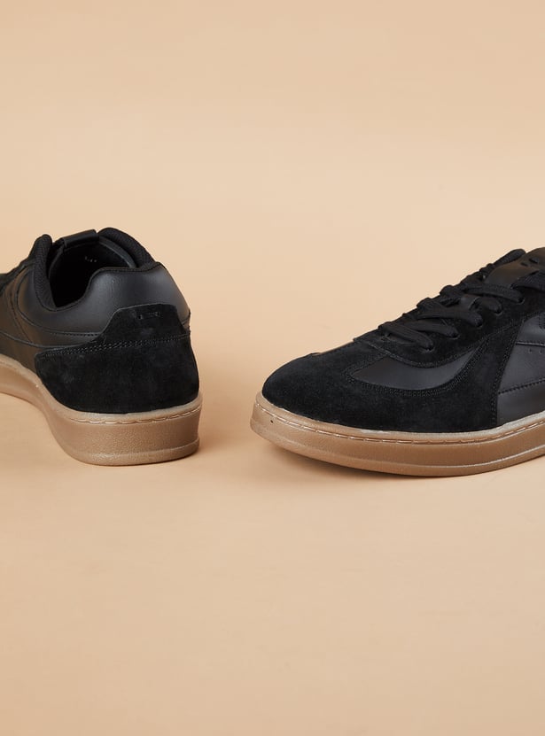 FORCA Solid Lace-Up Shoes