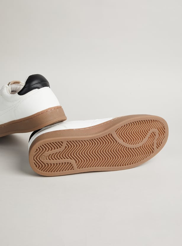 FORCA Solid Panelled Sneakers