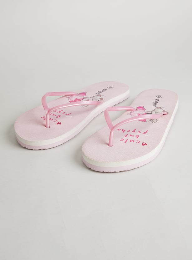 GINGER Printed Flip Flops