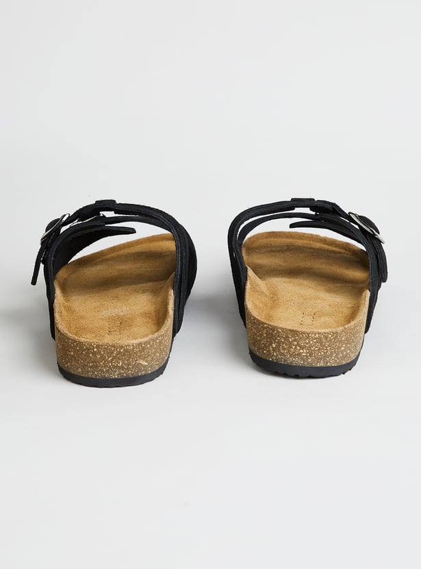 CODE Open-Toe Double Buckle Sandals