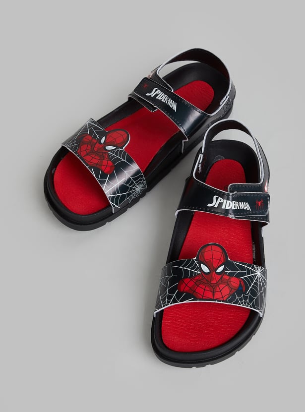 FAME FOREVER Boys Mickey Mouse Print Sandals