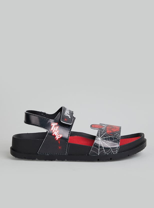 FAME FOREVER Boys Mickey Mouse Print Sandals