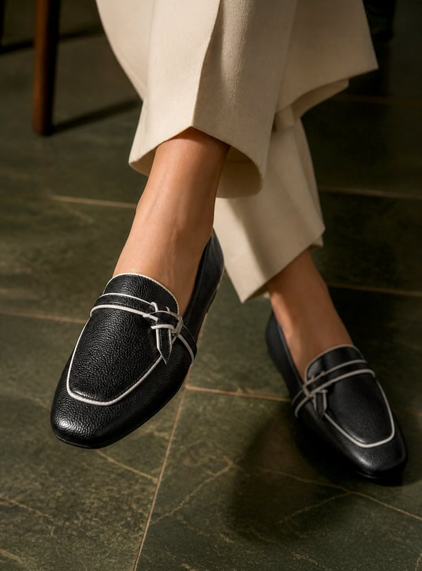 CODE Contrast Detail Loafers
