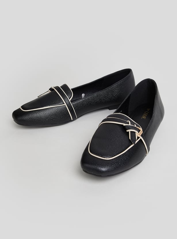 CODE Contrast Detail Loafers