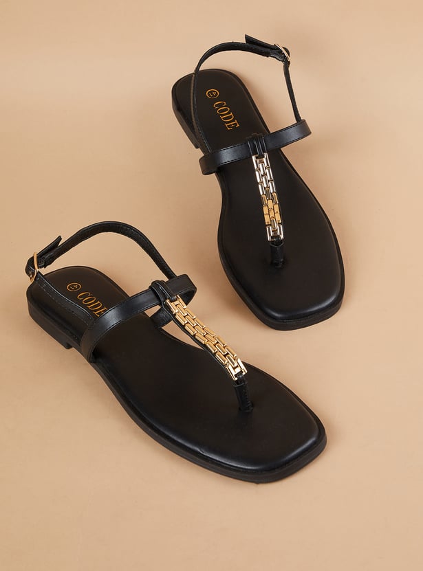 CODE Embellished Flats