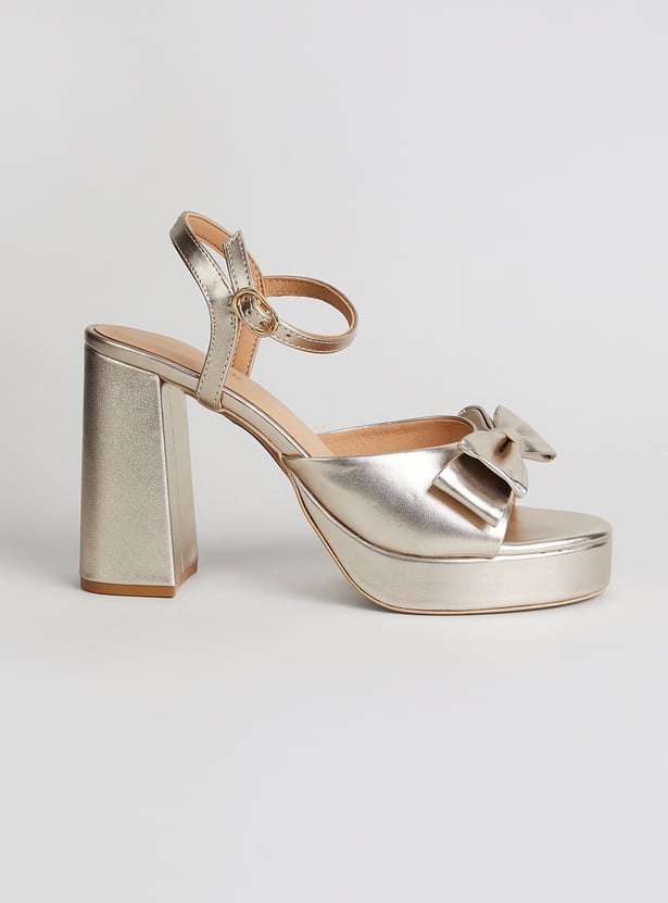 GINGER Solid Block Heels