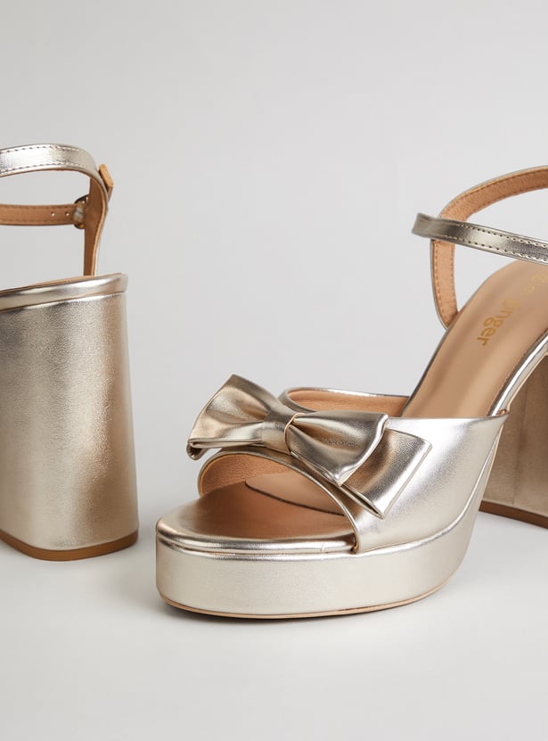 GINGER Solid Block Heels