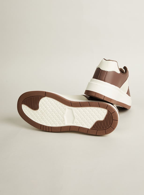 GINGER Colourblock Lace-Up Sneakers