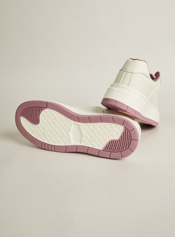GINGER Colourblock Lace-Up Sneakers