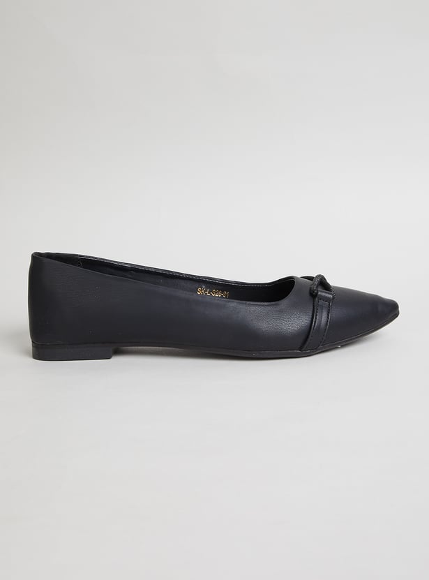 GINGER Embellished Pointed Ballerinas