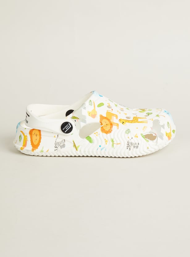 FAME FOREVER Boys Jungle Animal Clogs
