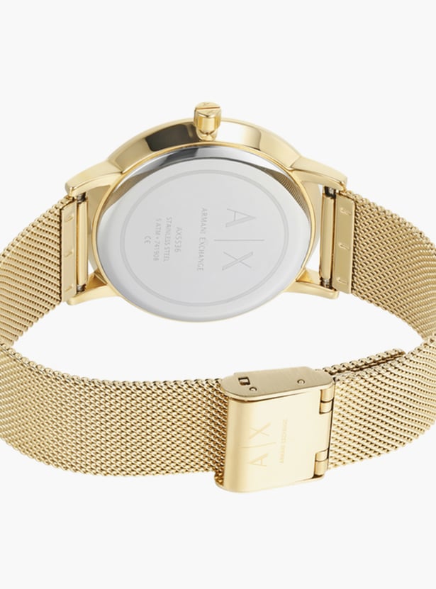 ARMANI EXCHANGE Women Analog Watch with Mesh Strap - AX55361