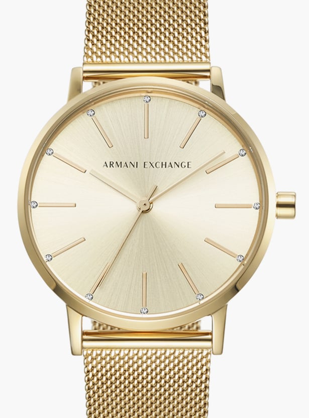 ARMANI EXCHANGE Women Analog Watch with Mesh Strap - AX55361
