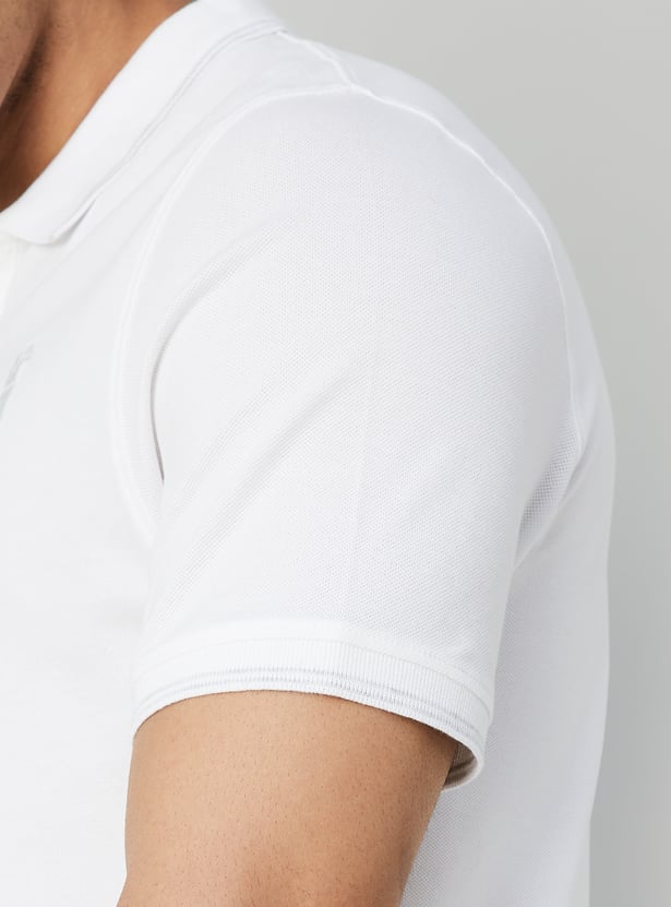BOSSINI Solid Polo T-shirt