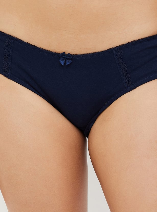 GINGER Women Solid Period Hipster Panties - Pack of 2