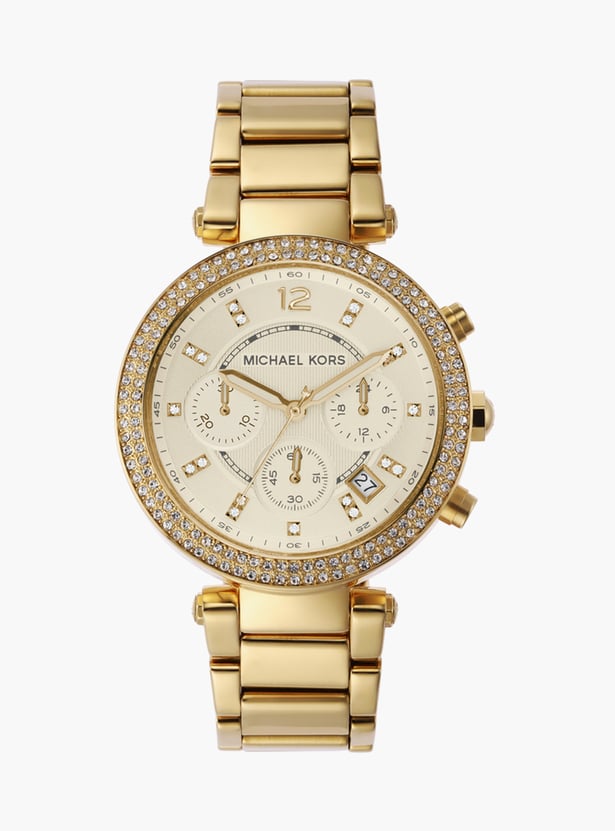 MICHAEL KORS Embellished Chronograph Watch - MK5354IT