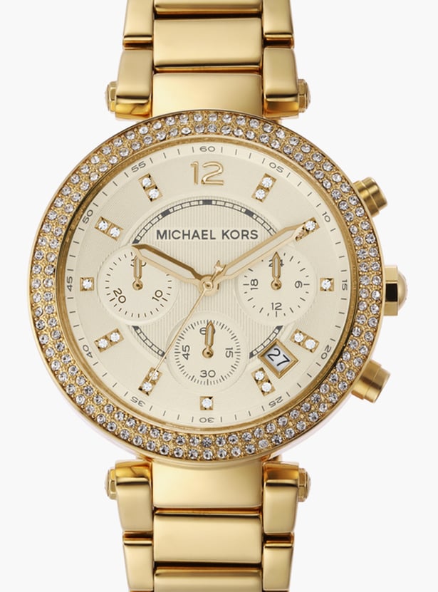 MICHAEL KORS Embellished Chronograph Watch - MK5354IT