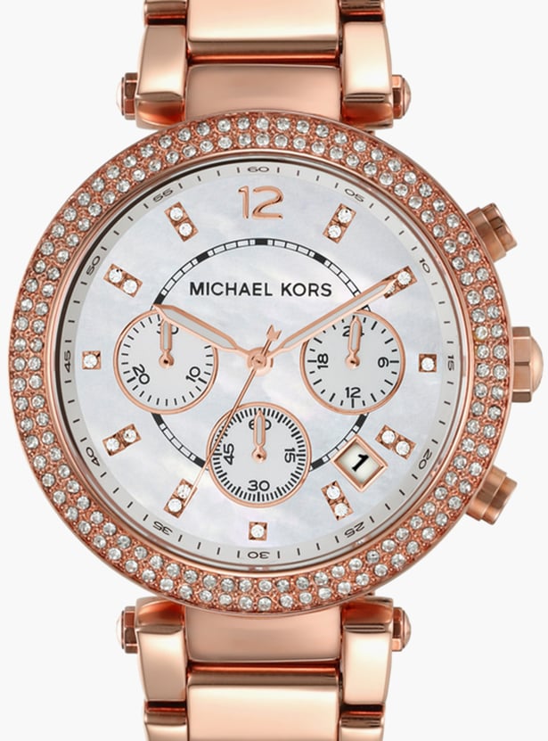 MICHAEL KORS Embellished Chronograph Watch - MK5491IT