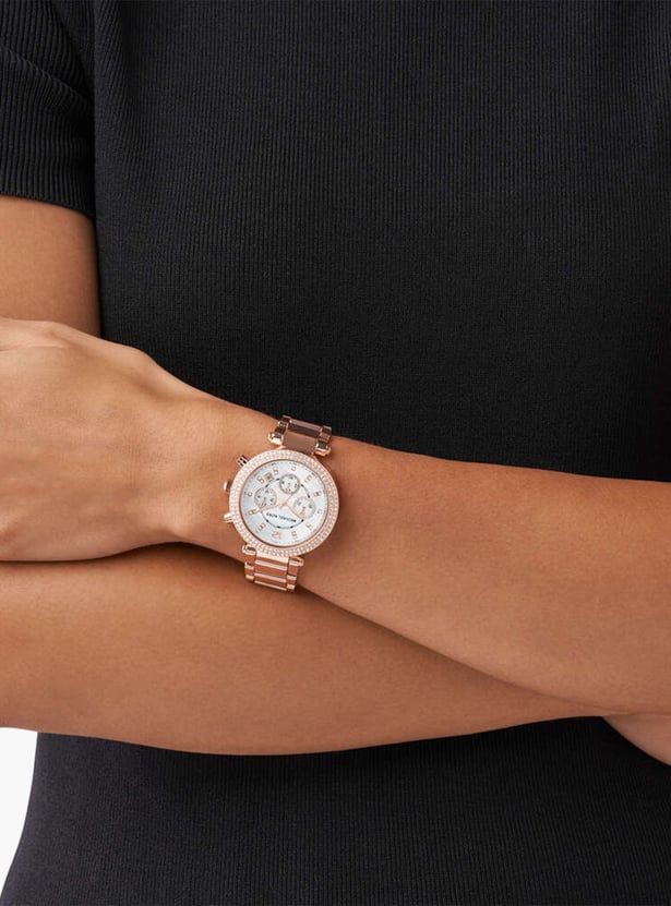 MICHAEL KORS Embellished Chronograph Watch - MK5491IT