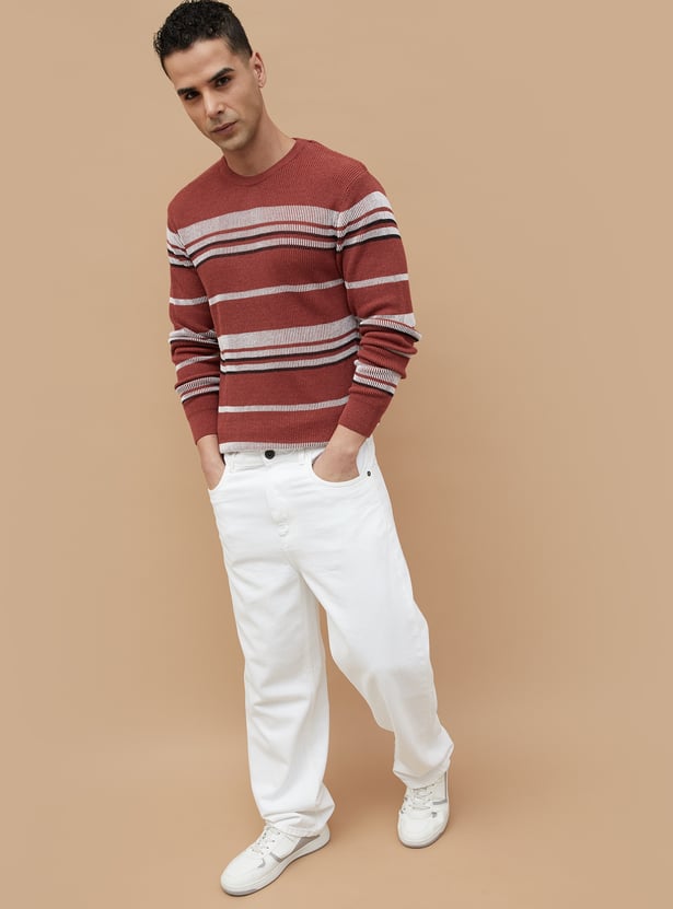CODE Striped Sweater