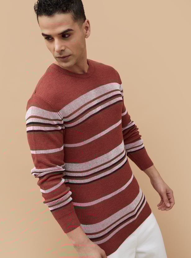 CODE Striped Sweater