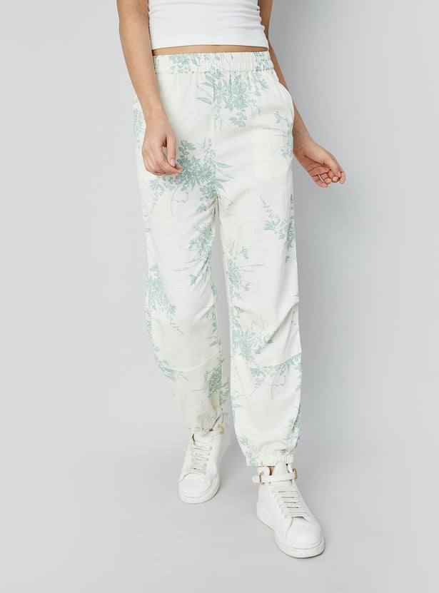 GINGER Women Printed Joggers