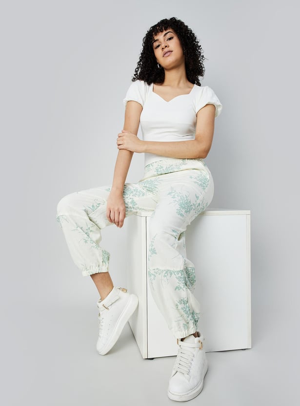 GINGER Women Printed Joggers
