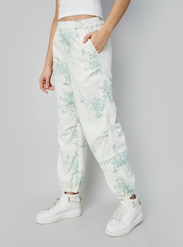 GINGER Women Printed Joggers