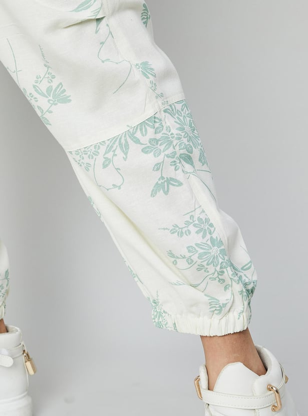 GINGER Women Printed Joggers