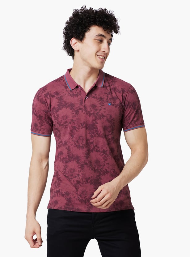 Buy KILLER Men Printed Regular Fit Polo T shirt from Killer at just INR 1595.0