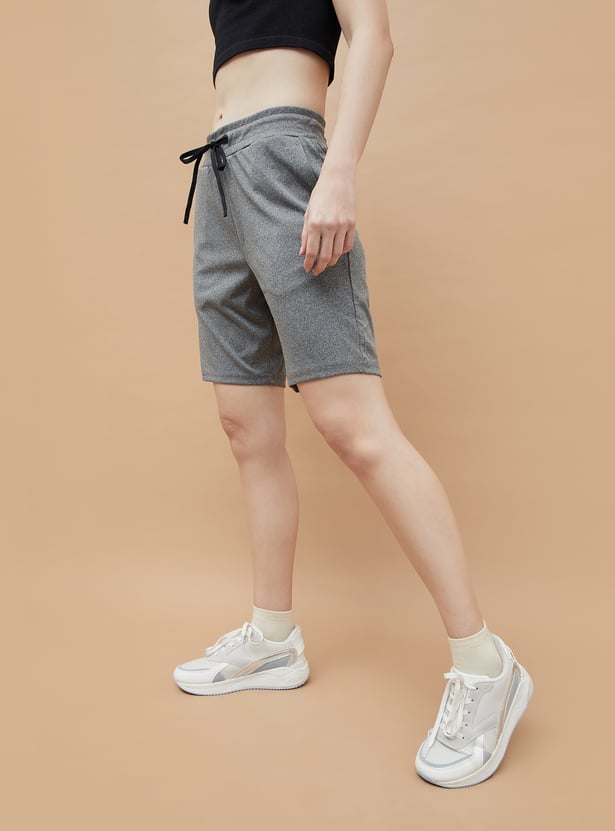 KAPPA Unisex Solid Active Shorts