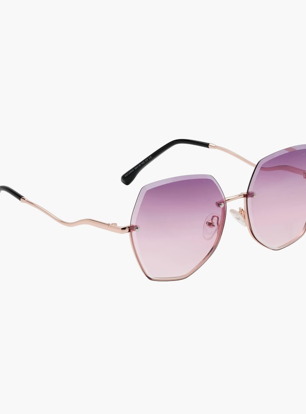 KOSCH ELEMENTE Reven Polarized Geometric Sunglasses - KST23855C4