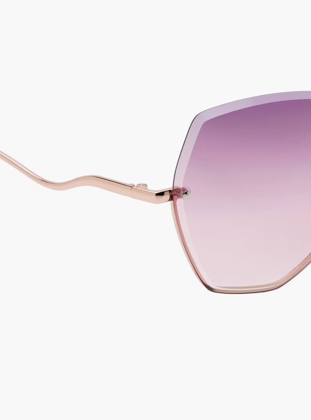KOSCH ELEMENTE Reven Polarized Geometric Sunglasses - KST23855C4