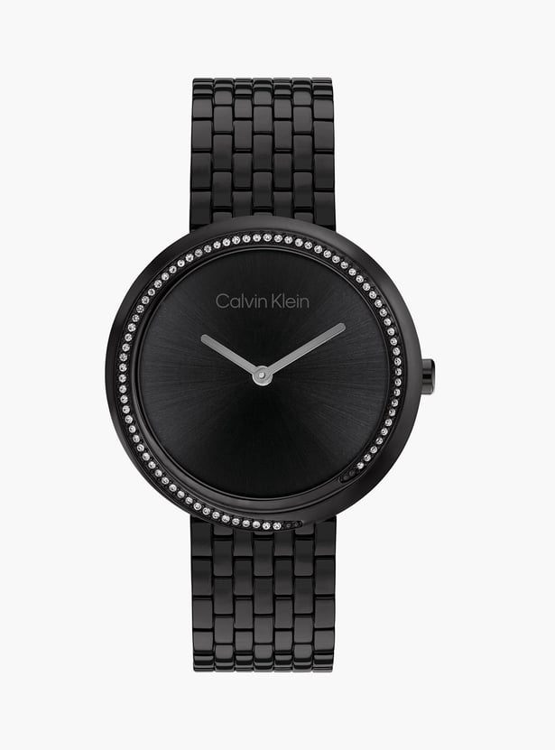 CALVIN KLEIN Twisted Bezel Women Embellished Analog Watch - 25100039