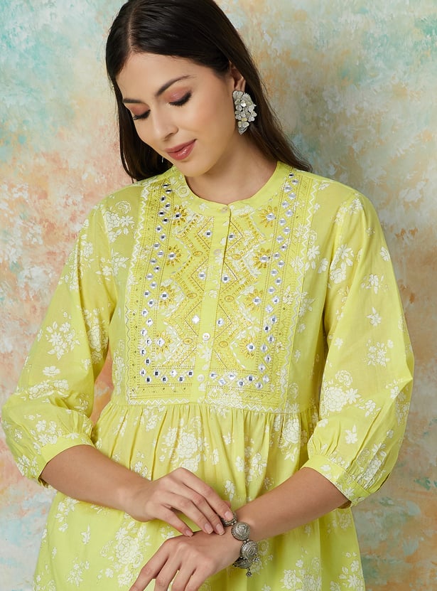 MELANGE Embroidered Tunic