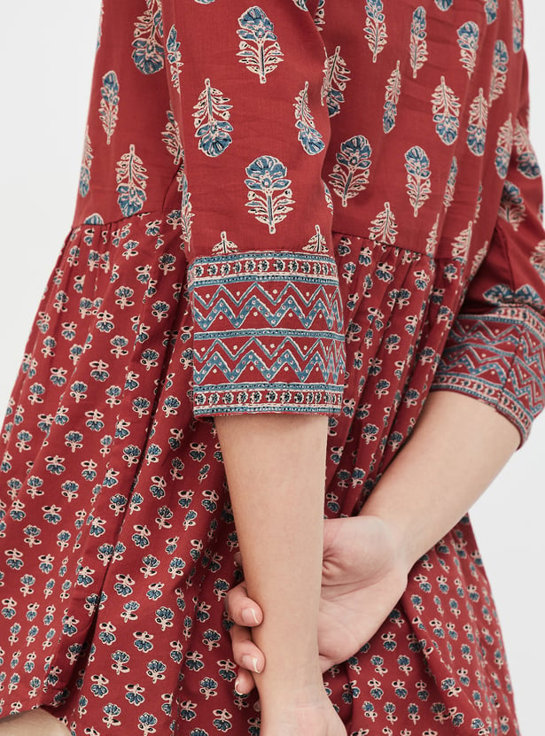 MELANGE Women Printed Tunic