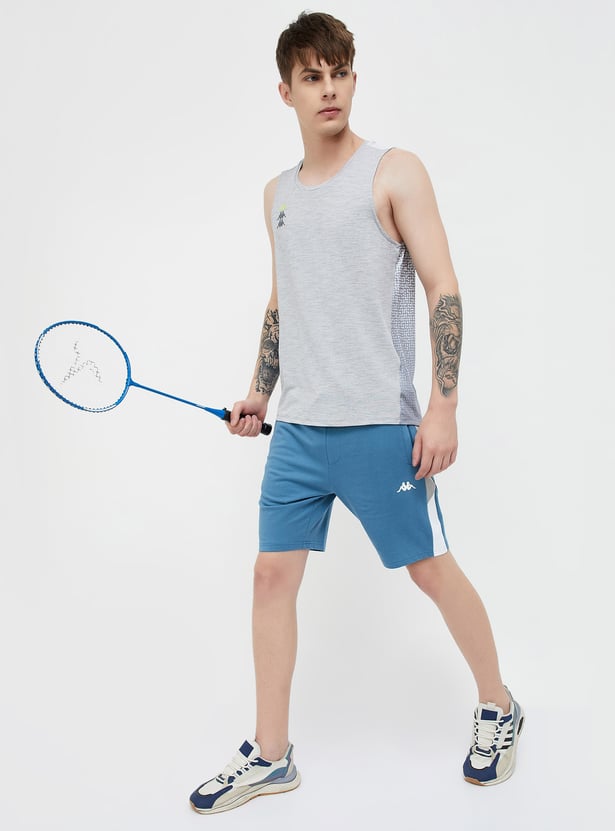 KAPPA Men Panelled Sports Shorts