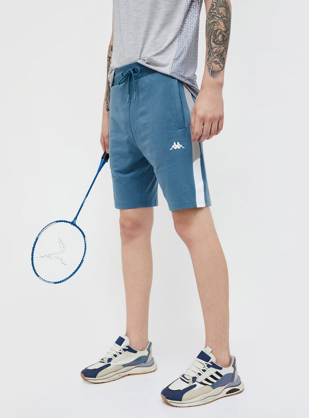KAPPA Men Panelled Sports Shorts
