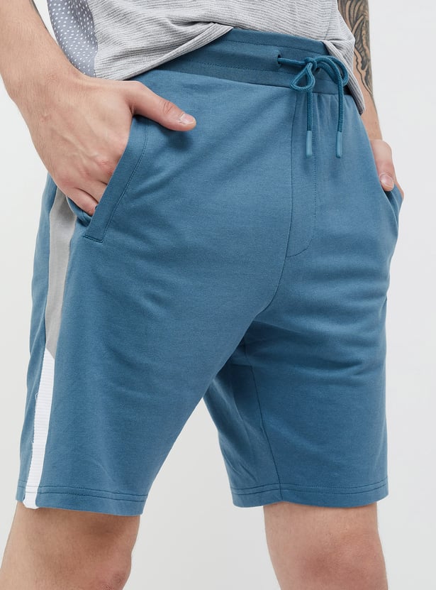 KAPPA Men Panelled Sports Shorts