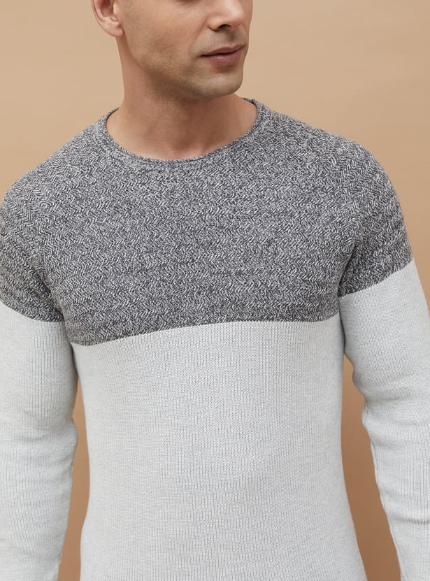 CODE Colorblocked Sweater