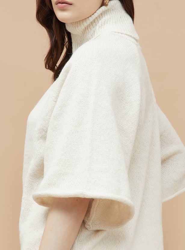 CODE Knitted Turtle Neck Pullover