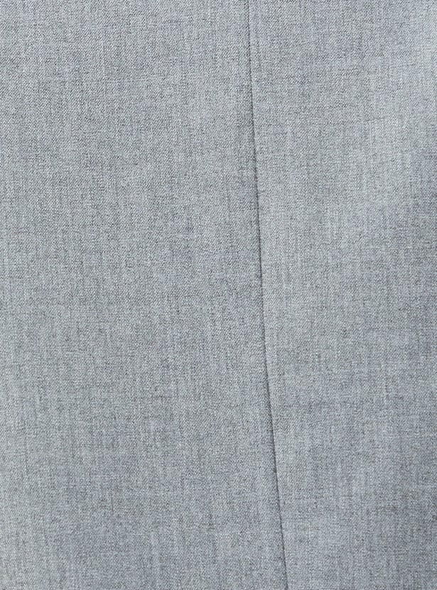 CODE CLASSIC Solid Single Breasted Blazer