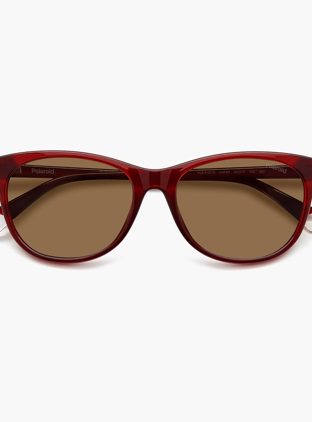 POLAROID Women Polarized Oval Sunglasses - PLD-4161-S-LHF