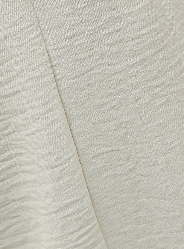 CODE Textured Wide Leg Trousers