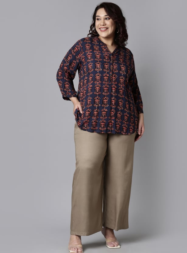 Buy GO COLORS Women Solid Palazzos from Go_Colors at just INR