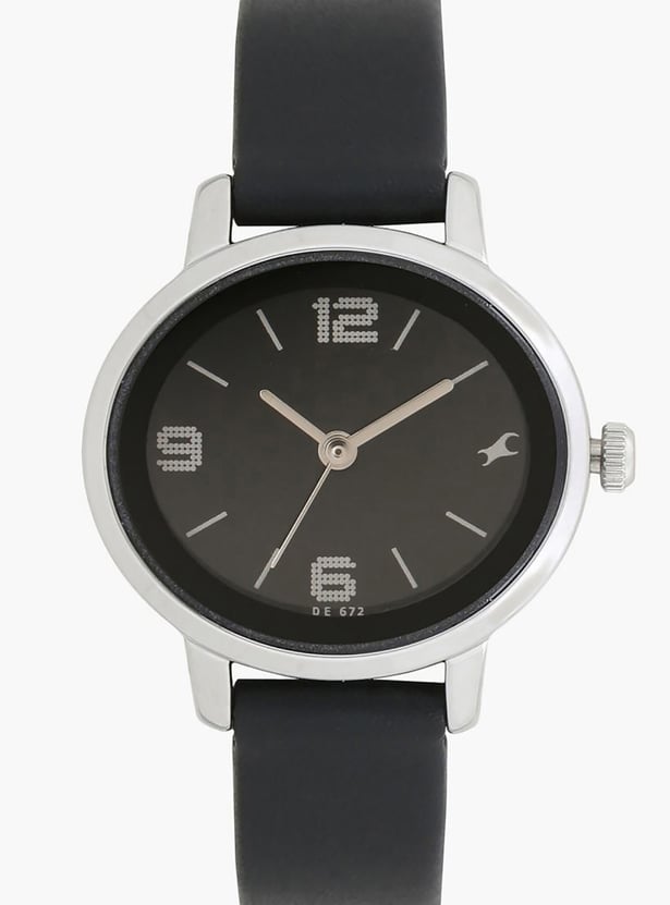 Black Leather Belt Fastrack Leather Watches For Ladies Buy